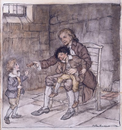 威廉·桑希尔爵士 作者 亚瑟·拉克汉姆（Arthur Rackham）