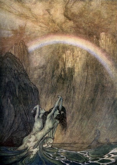 Rhinegold The Rhinegold 作者 亚瑟·拉克汉姆（Arthur Rackham）
