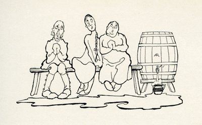 三个傻子 作者 亚瑟·拉克汉姆（Arthur Rackham）