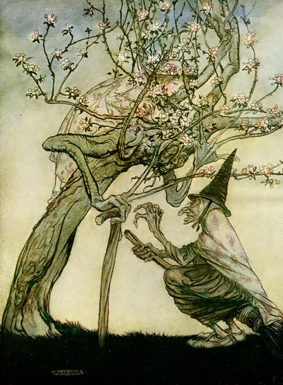 两姐妹 作者 Arthur Rackham