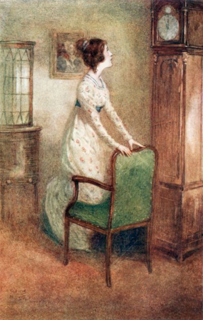 简·奥斯汀的Northanger修道院的插图 作者 亚瑟·沃利斯·米尔斯