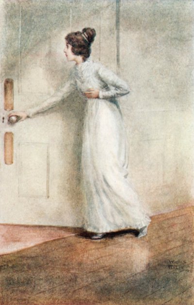 简·奥斯汀的Northanger修道院的插图 作者 亚瑟·沃利斯·米尔斯