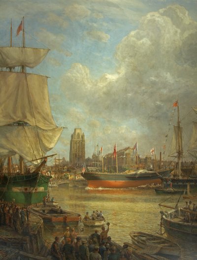 1837年，《大西方》发行 作者 阿瑟·王尔德·帕森斯