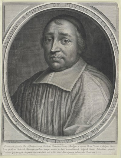 Antoine Raguier de Pouss 00000000 (打印) 作者 艺术家未知