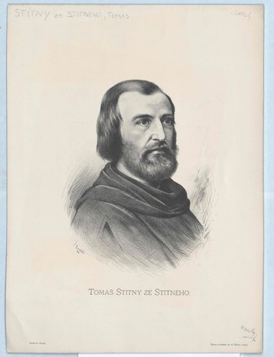 奥地利大公 Tomas Sititny ze Sitetneho（印刷品） 作者 艺术家未知