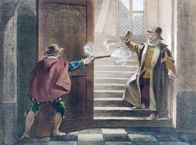 暗杀奥兰治的威廉 作者 艺术家未知