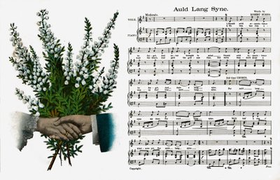 Auld Lang Syne》（印刷品） 作者 艺术家未知