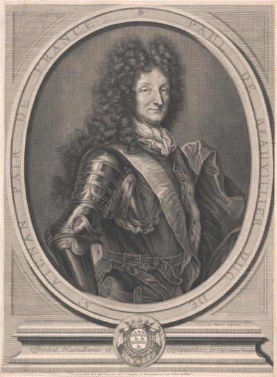 Saint-Aignan Beauvilliers 公爵 作者 艺术家未知