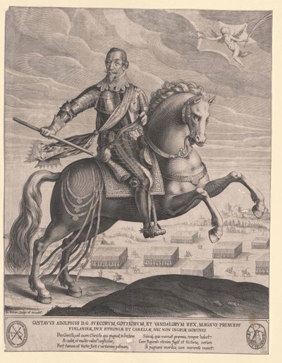 瑞典国王古斯塔夫斯-阿道夫（Gustavus Adolphus of Sweden 作者 艺术家未知