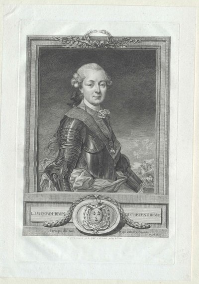 Louis Jean Marie Duc de Penthi 作者 艺术家未知