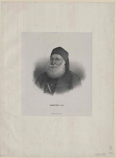 Mehemed Ali bashaw（印刷品） 作者 艺术家未知