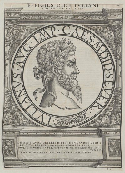 罗马皇帝 Didius Julianus 作者 艺术家未知