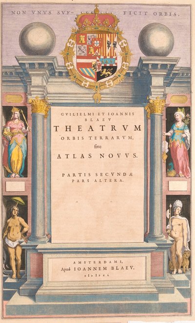 Theatrum Orbis Terrarum sive Atlas Novus 作者 艺术家未知
