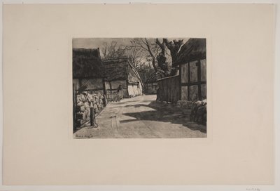 乡村街道 作者 Arvid Aae