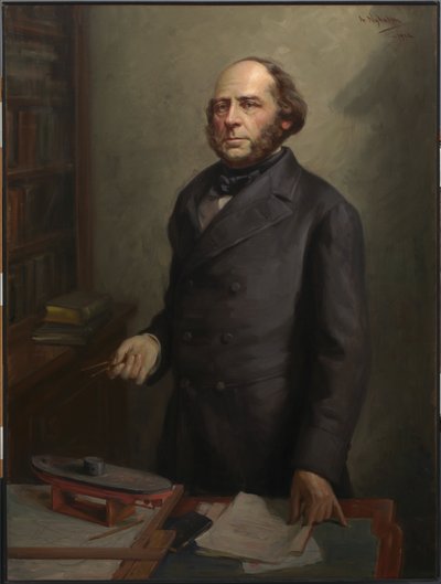 约翰-爱立信，1912年。 作者 阿维德·弗雷德里克·尼霍尔姆