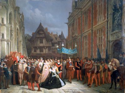 蒙彭西耶公爵夫人，1864年 作者 艾瑞·谢弗（Ary Scheffer）