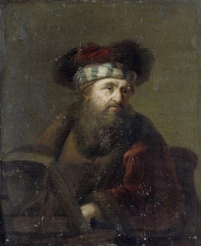 拉比肖像 作者 Rembrandt van Rijn（拒绝归因）