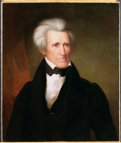 安德鲁杰克逊，1835年 作者 Asher Brown Durand