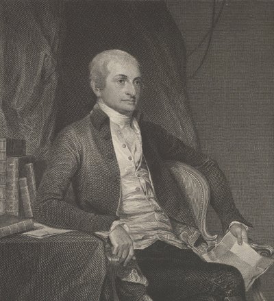 约翰-杰伊，1834年。 作者 阿舍·布朗·杜兰德