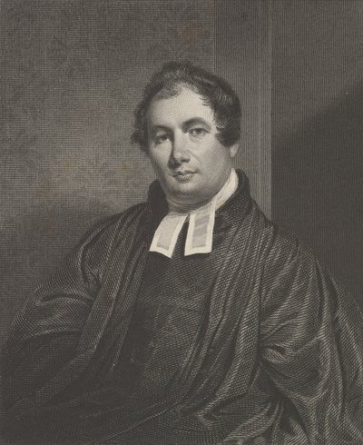 William Buell Sprague牧师，1834年。 作者 阿舍·布朗·杜兰德