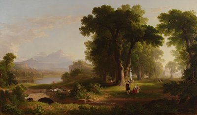 生命的早晨，1840年 作者 阿舍·布朗·杜兰德