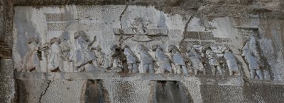 大流士一世Behistun铭文，公元前6世纪 作者 亚述人