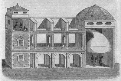 由Athanase Kircher（或Athanasius Kircheri）（1601-1680）发明的声学短号。 作者 阿塔纳修斯·基歇尔