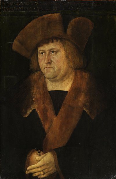 Brosamer (attr) 市长汉斯-莱特格布肖像 1506 年 作者 归因于汉斯·布罗萨默（Hans Brosamer）