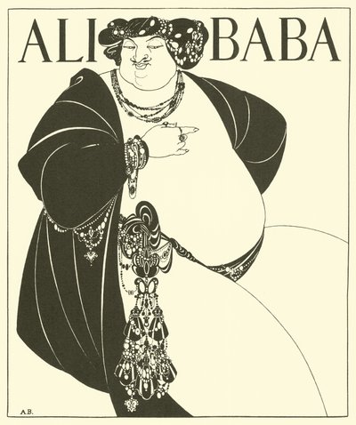 Ali Baba (lithograph) 作者 奥布里（后）比尔兹利