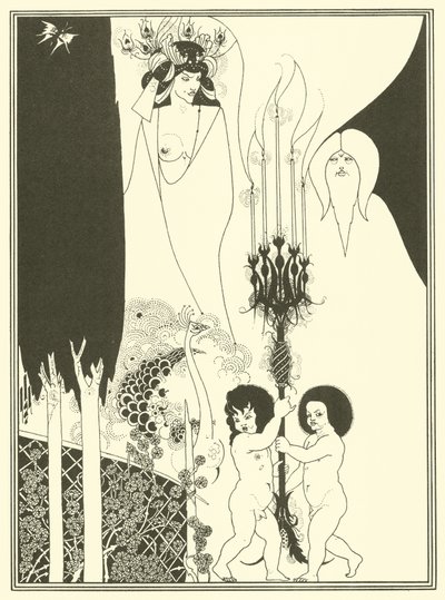 希律王的眼睛（石版画 作者 奥布里（后）比尔兹利