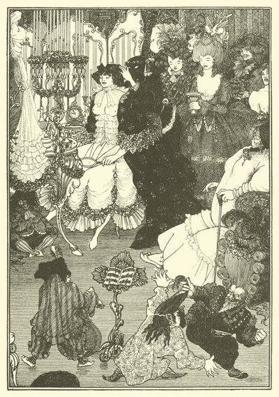 The Toilet of Helen (lithograph) 作者 奥布里（后）比尔兹利