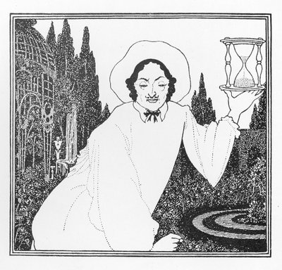 封面设计为&39;The Pierrot of the Minute&39;，1897 作者 奥布里·比尔兹利