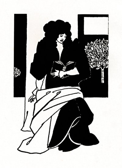 插图出自Morte DArthur，1893-1894，1923年 作者 奥布里·比尔兹利