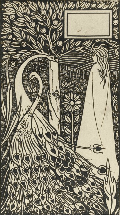 托马斯·马洛里爵士（1893-1894）的《勒·莫特·达瑟（Le Morte dArthur）》插图 作者 奥布里·比尔兹利