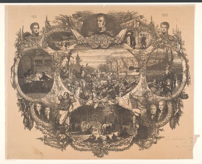Gedenkplaat bij de novemberfeesten in 1863 作者 八月胡同