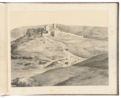 从若虫山观看雅典，1841年 作者 奥古斯特·费迪南德·斯塔德曼