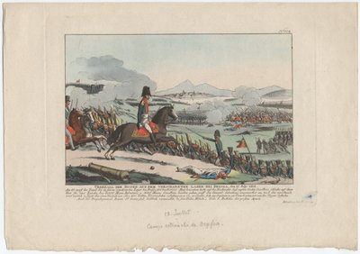 1812年7月15日，俄国人从德赖萨根深蒂固的营地发动袭击 作者 奥古斯特·弗里德里希·安德里亚斯·坎普