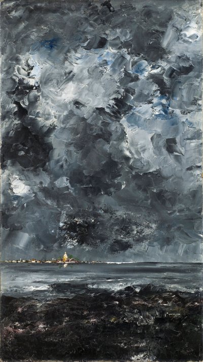 La ville - The Town - Strindberg, August (1849-1912) - 1903 - 布面油画 - 94.5x53 - 斯德哥尔摩国家博物馆 作者 八月约翰斯特林堡