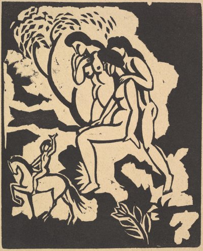 问候，1912。 作者 奥古斯特·马克