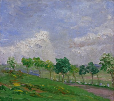 坎德恩附近的风景 作者 奥古斯特·马克