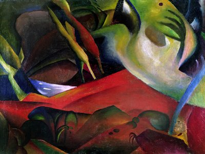 风暴，1911年 作者 August Macke