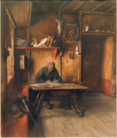Der Dorfschreiber 作者 August von Pettenkofen