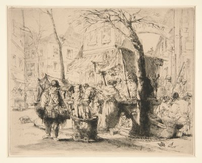克利希大道 作者 Auguste Brouet