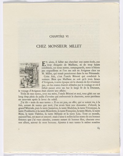 Frédéric Mistral：Frédéric Mistral 的《Mémoires et Recits》：骑马的女人和男人（第 65 页） 作者 奥古斯特·布洛埃（Auguste Brouet）