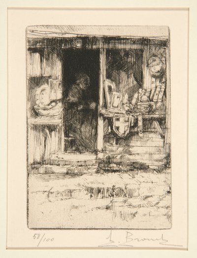 小商店 作者 奥古斯特·布洛埃（Auguste Brouet）