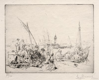 网络修补者 作者 奥古斯特·布洛埃（Auguste Brouet）