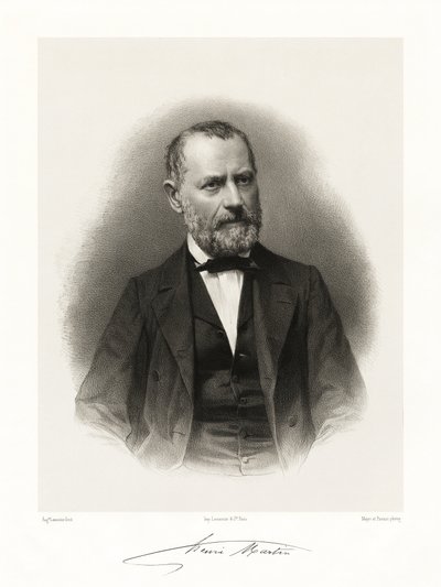 好路易斯亨利马丁，1865-66 作者 Auguste Charles Lemoine