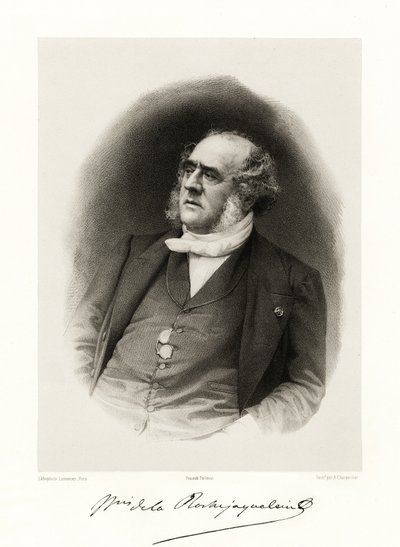 La Rochejaquelein的Henri-Auguste-Georges，1865-66 作者 奥古斯特·夏庞蒂埃