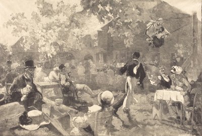 Au coq des bruyeres, 1888. 作者 奥古斯特·勒佩雷（Auguste Lepere）