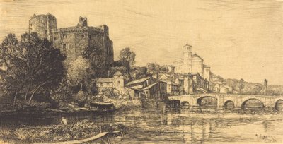 下卢瓦尔省克利松市，1909年。 作者 奥古斯特·勒佩雷（Auguste Lepere）